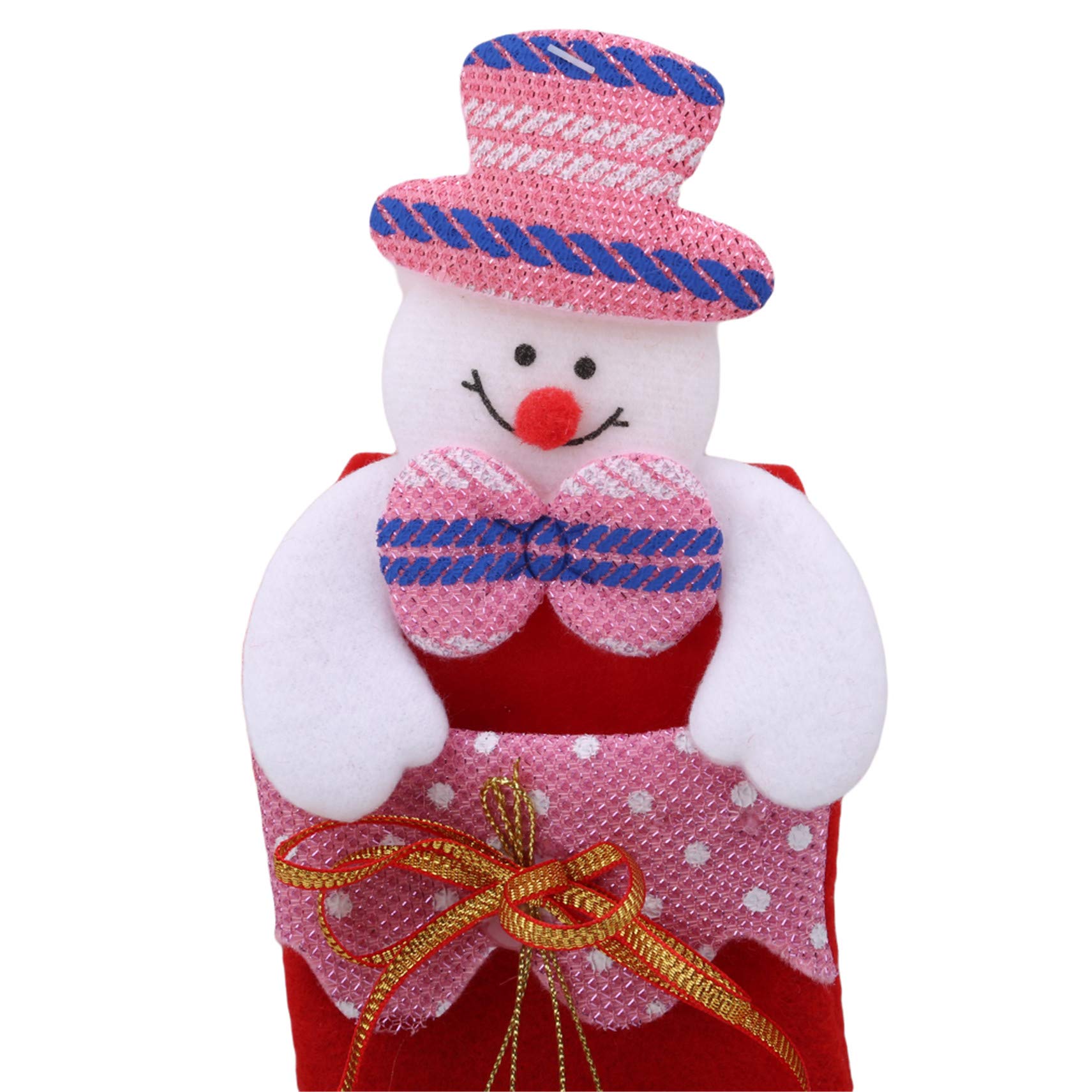 Winwinfly Christmas Gift Bags - 3D Holiday Treat Pouches for Xmas Presents, Stocking Stuffers & Party Favors | Perfect for Secret Santa, Office Gifts & Holiday Celebrations