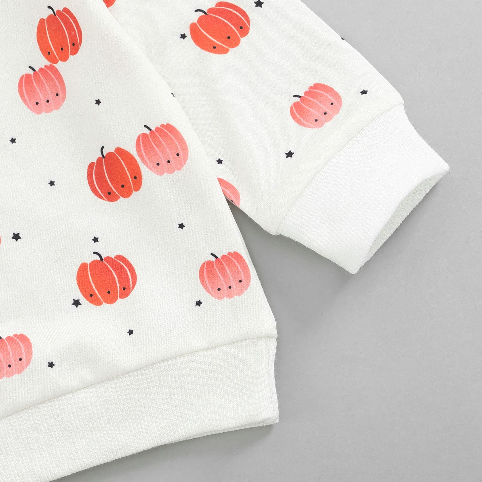 Adorable Halloween Outfit for Baby Boys & Girls - Pumpkin Long Sleeve Sweatshirt & Casual Pants Set | Newborn & Toddler Fall Winter Clothes | Perfect for Trick-or-Treating, Photo Shoots & Seasonal Celebrations