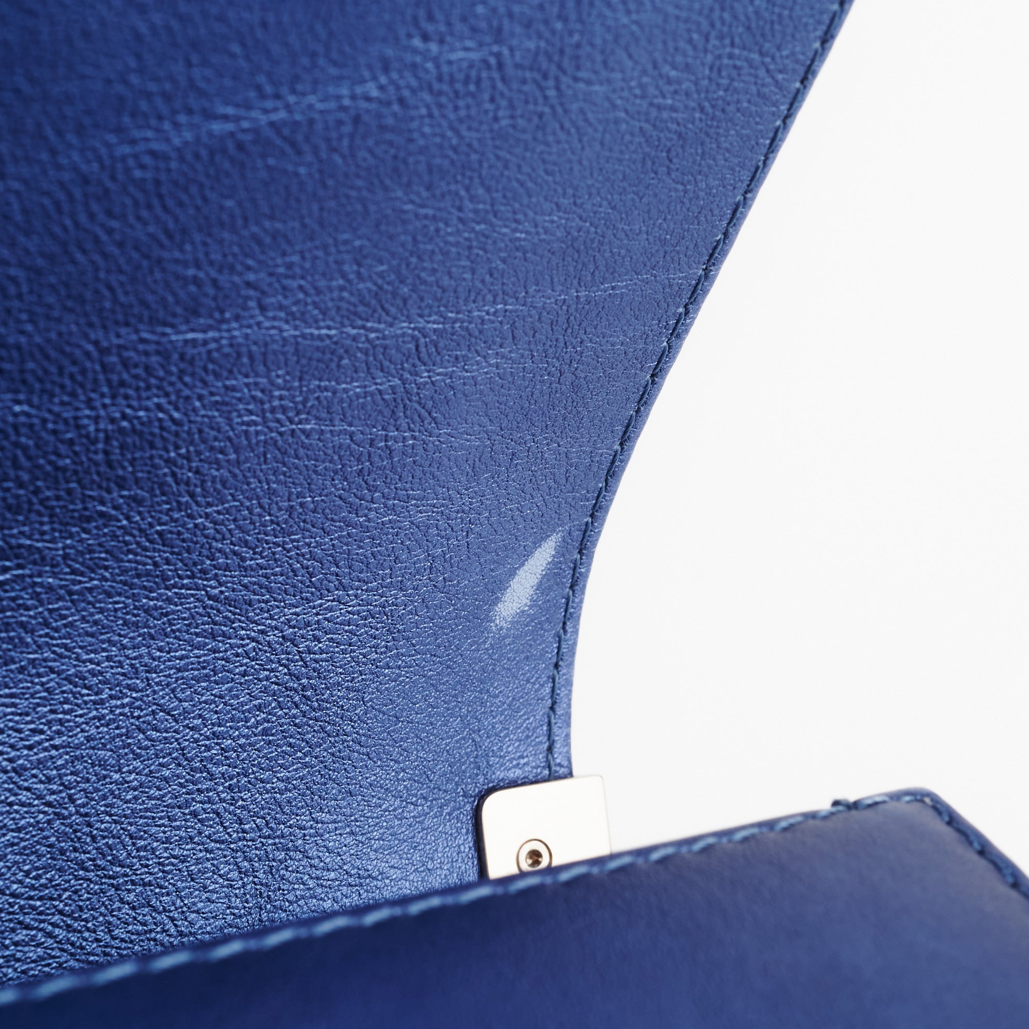 Chanel Old Medium Boy Bag in Metallic Blue - Luxury Leather Crossbody Bag for Women | Perfect for Parties, Date Nights & Special Occasions