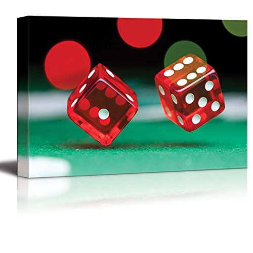 Two Dice Casino Concept