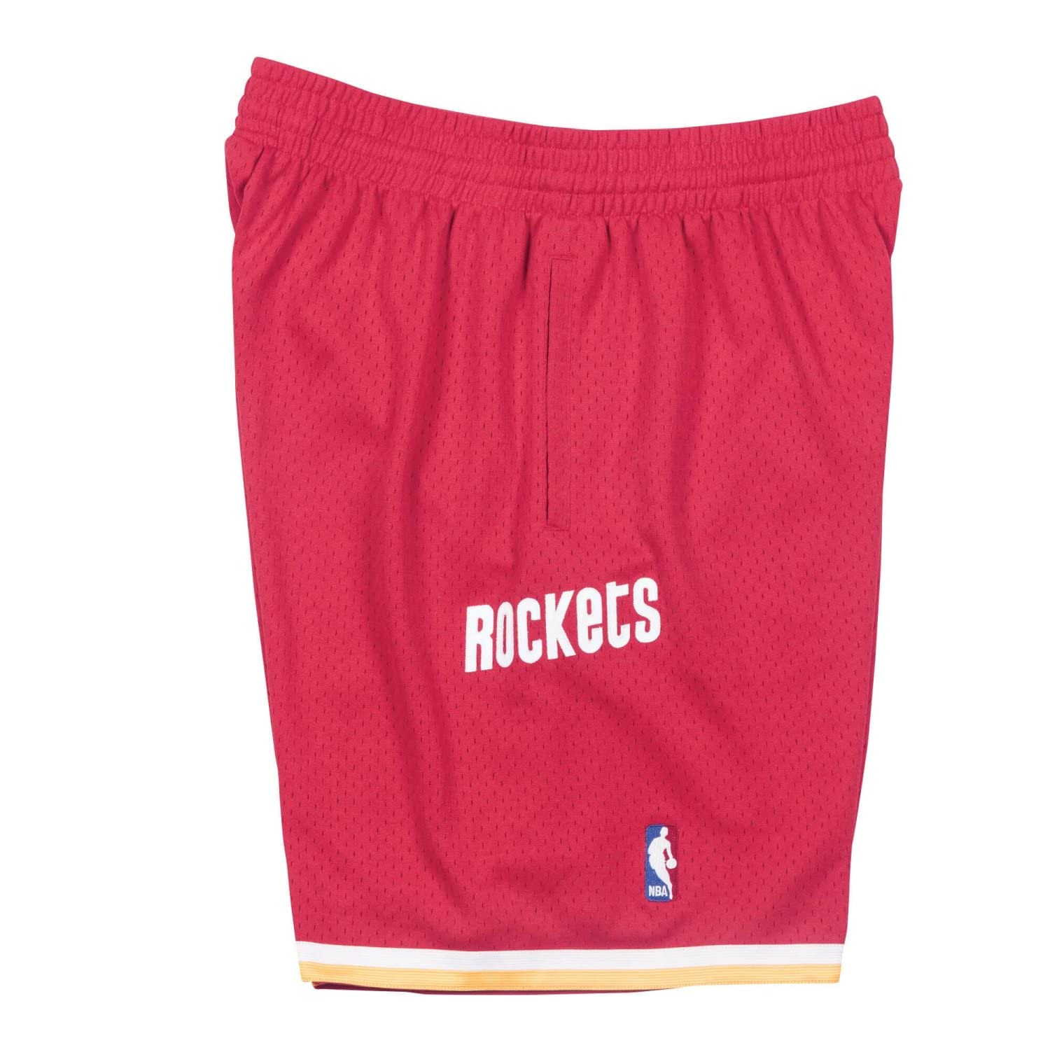 Mitchell & Ness Houston Rockets NBA Swingman Shorts for Men - 1993-94 Road Jersey Style | Perfect for Basketball Games, Fan Gear & Retro Sports Fashion