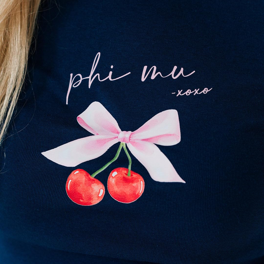 Cherry XOXO Ribbed Baby Doll Tee - Cute & Sexy Outfit for Date Night