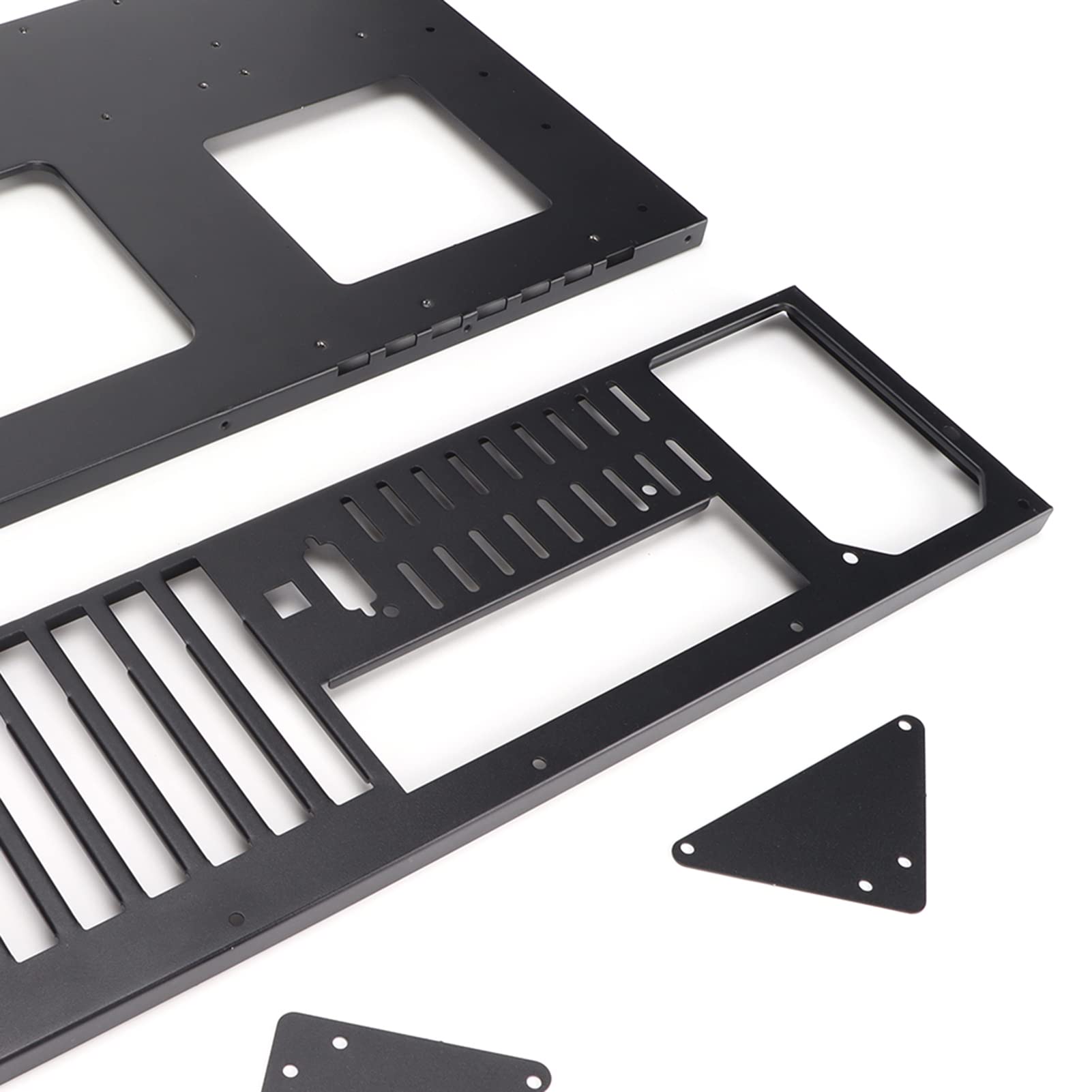 Durable Open Computer Case with Excellent Heat Dissipation - Supports ATX, M-ATX & ITX Motherboards | High Airflow Gaming PC Case for Enhanced Performance | Perfect for Gaming Rigs, Workstations & Custom Builds
