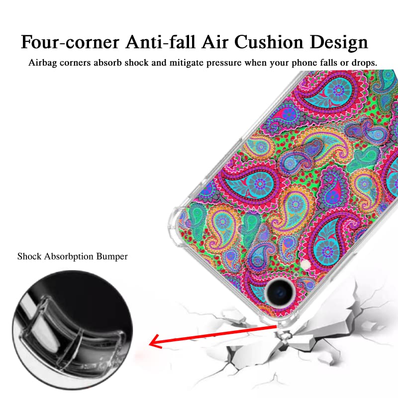 Bohemian Mandala Phone Case for iPhone XR - Soft TPU Bumper Cover for Women & Men | Unique Artistic Design for Everyday Protection & Style