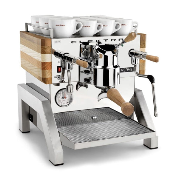 Premium Elektra Verve Espresso Coffee Machine - Professional Italian Coffee Maker for Home & Cafe Use - Perfect for Latte, Cappuccino & Espresso Lovers