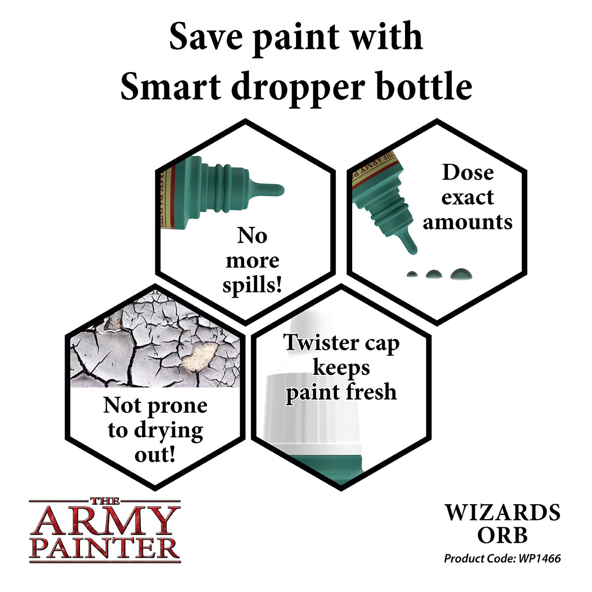 Warpaints: Wizards Orb - Fantasy Miniature Painting Kit for Tabletop RPG & D&D - Perfect for Game Night & Cosplay