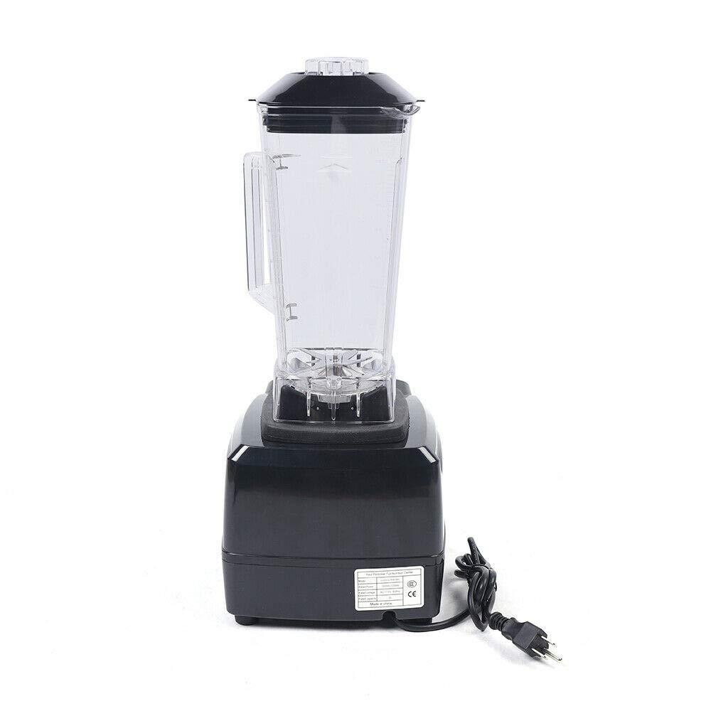 **Powerful 1500W Smoothie Blender - Heavy Duty Countertop Blender with 6 Stainless Steel Blades, Variable Speed & Pulse Control - Perfect for Green Smoothies, Protein Shakes, Ice Crushing, Hot Soups, Juicing - Ideal for Home, Kitchen, Gym & Healthy Lifestyle (Black)**