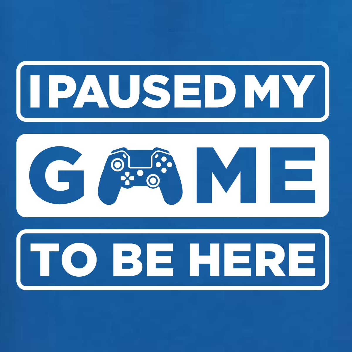 I Paused My Game to Be Here Gamer Women’s V-Neck Tee – Perfect for Casual Gaming Nights and Everyday Wear