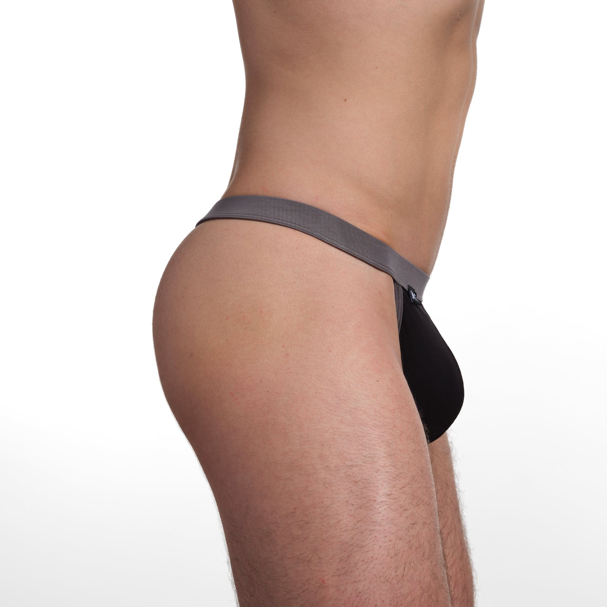 Just The Bones Cloud Thong Black - Comfortable Women's Underwear for Everyday Wear & Lounge