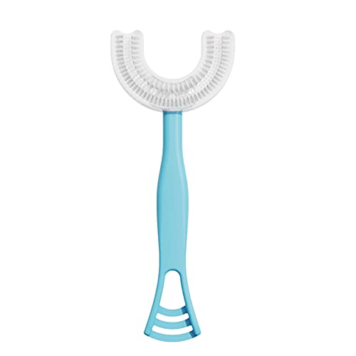 **Zhenlik Kids U-Shape Toothbrush – 360° Deep Cleaning, Whitening & Massage – Ergonomic U-Shaped Design for Children | Perfect for Daily Oral Care & Travel**