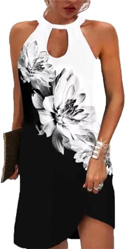 Black White Flower