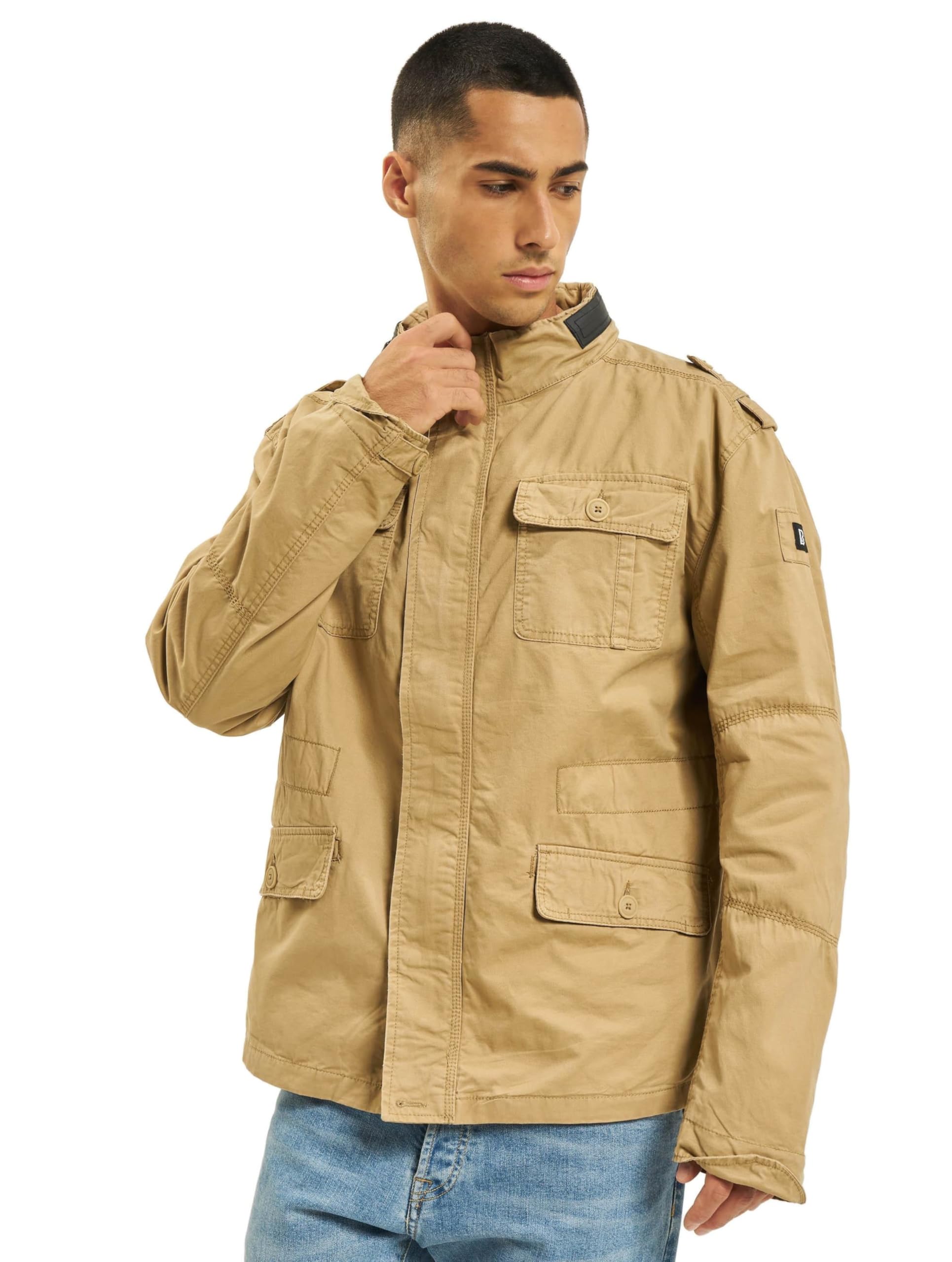Britannia Olive Green Jacket for Men & Women - Waterproof Windbreaker for Outdoor Hiking, Camping & Travel