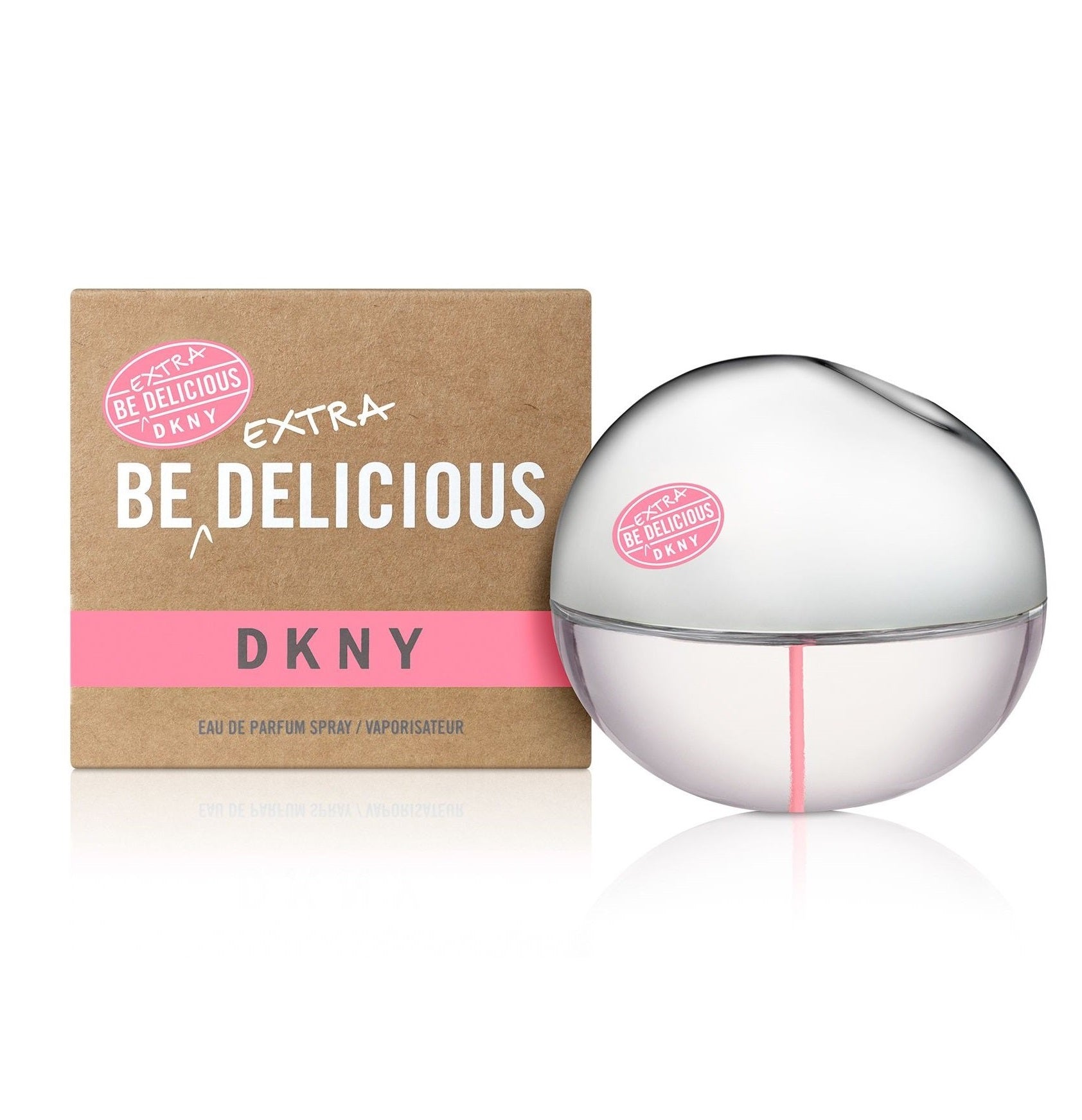 DKNY Be (EXTRA) Delicious Eau de Parfum Spray for Women - Floral Fruity Fragrance, Long-Lasting Perfume for Date Night & Special Occasions