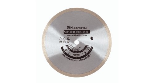 **Husqvarna 10-Inch Superlok Porcelain Tile Diamond Blade – 542761278 – 0.060-Inch Thick – Perfect for Wet Cutting Porcelain, Ceramic, and Stone Tiles**