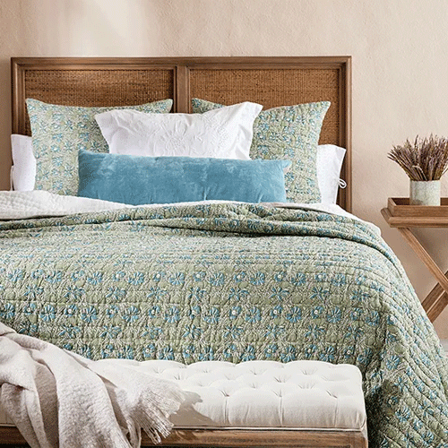 Ayla Rattan Headboard King Size - Natural Woven Rattan Bed Headboard for Super King Beds - Perfect for Boho, Coastal, and Farmhouse Bedroom Decor