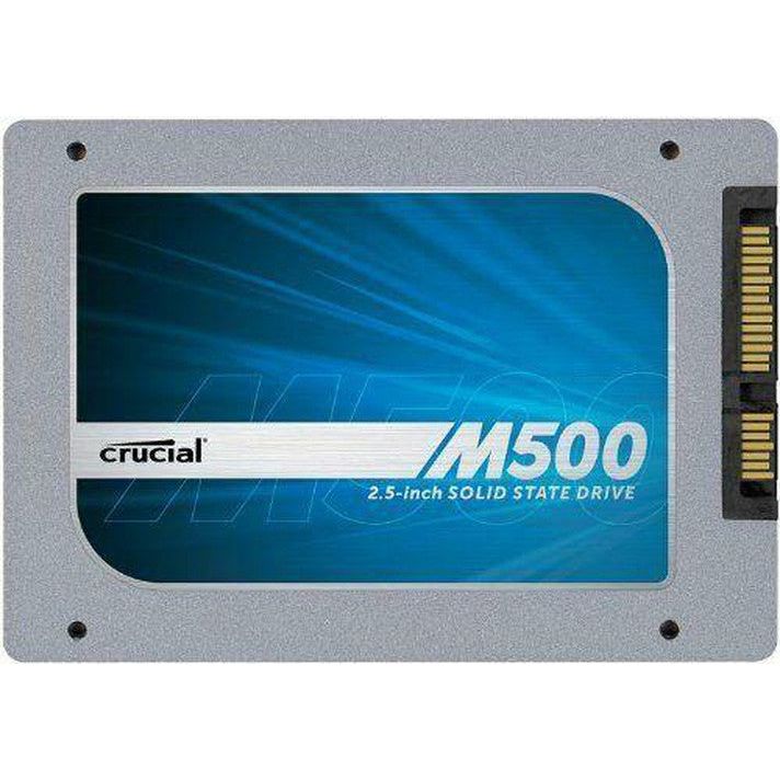 Crucial M500 120GB SATA III 2.5-inch Internal SSD - High Speed Solid State Drive for Laptop & Desktop PC Upgrade - Boost Performance for Gaming, Office Work and Multimedia Storage