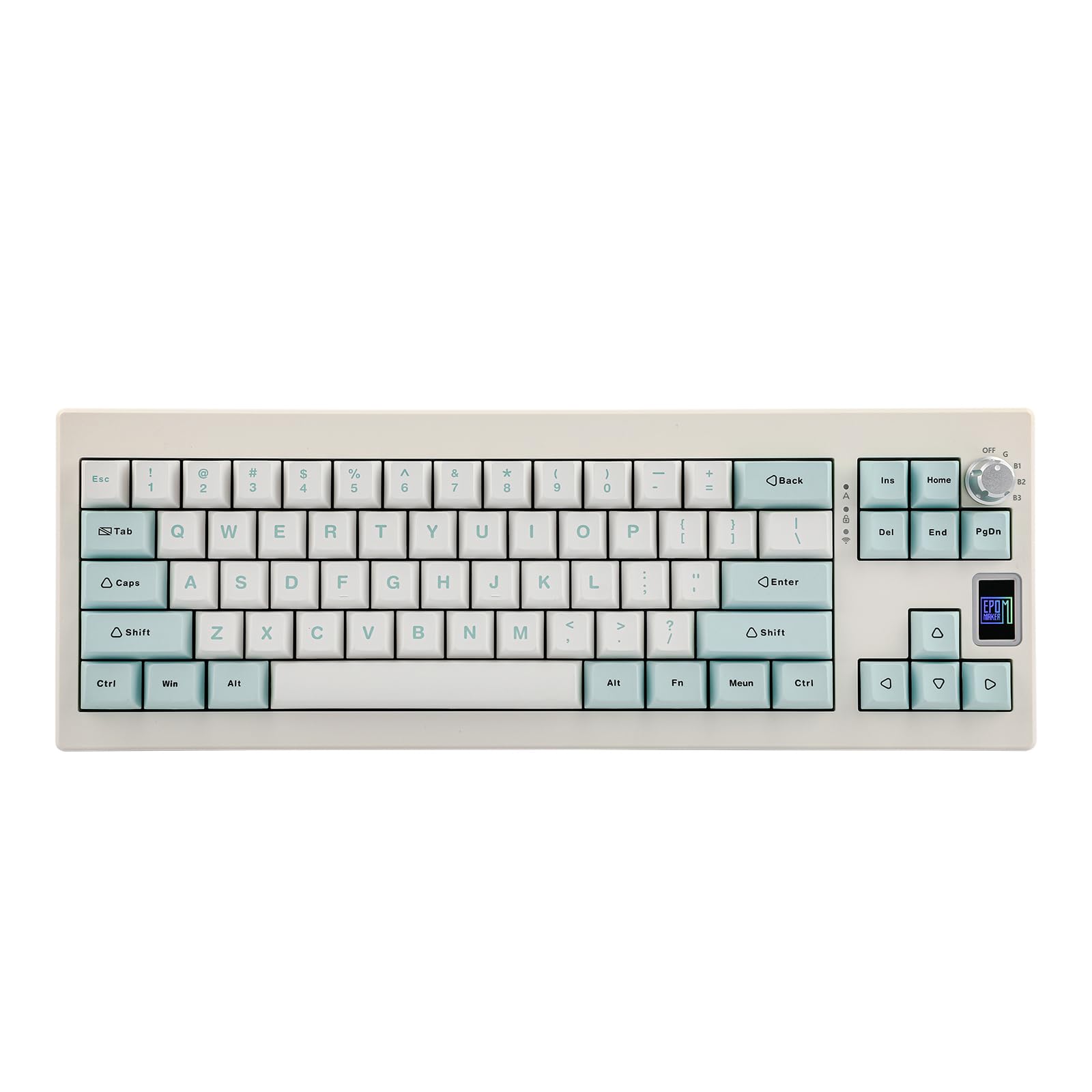 EPOMAKER Shadow-X Wireless Mechanical Keyboard - Hot Swappable, 3 Modes, Gaming & Office Use