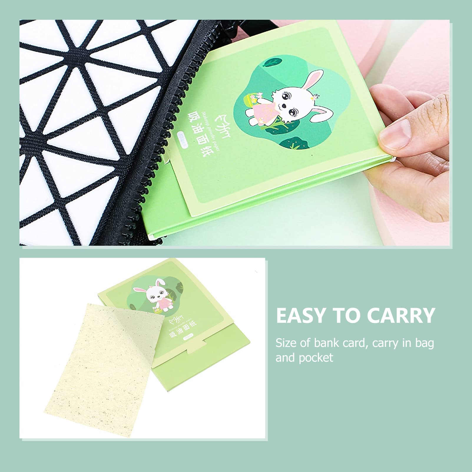 400pcs Oil Absorbing Blotting Papers for Oily Skin - Premium Linen Facial Oil Control Film for Men & Women - Remove Excess Shine & Keep Makeup Fresh All Day - Perfect for Gym, Office & Outdoor Activities