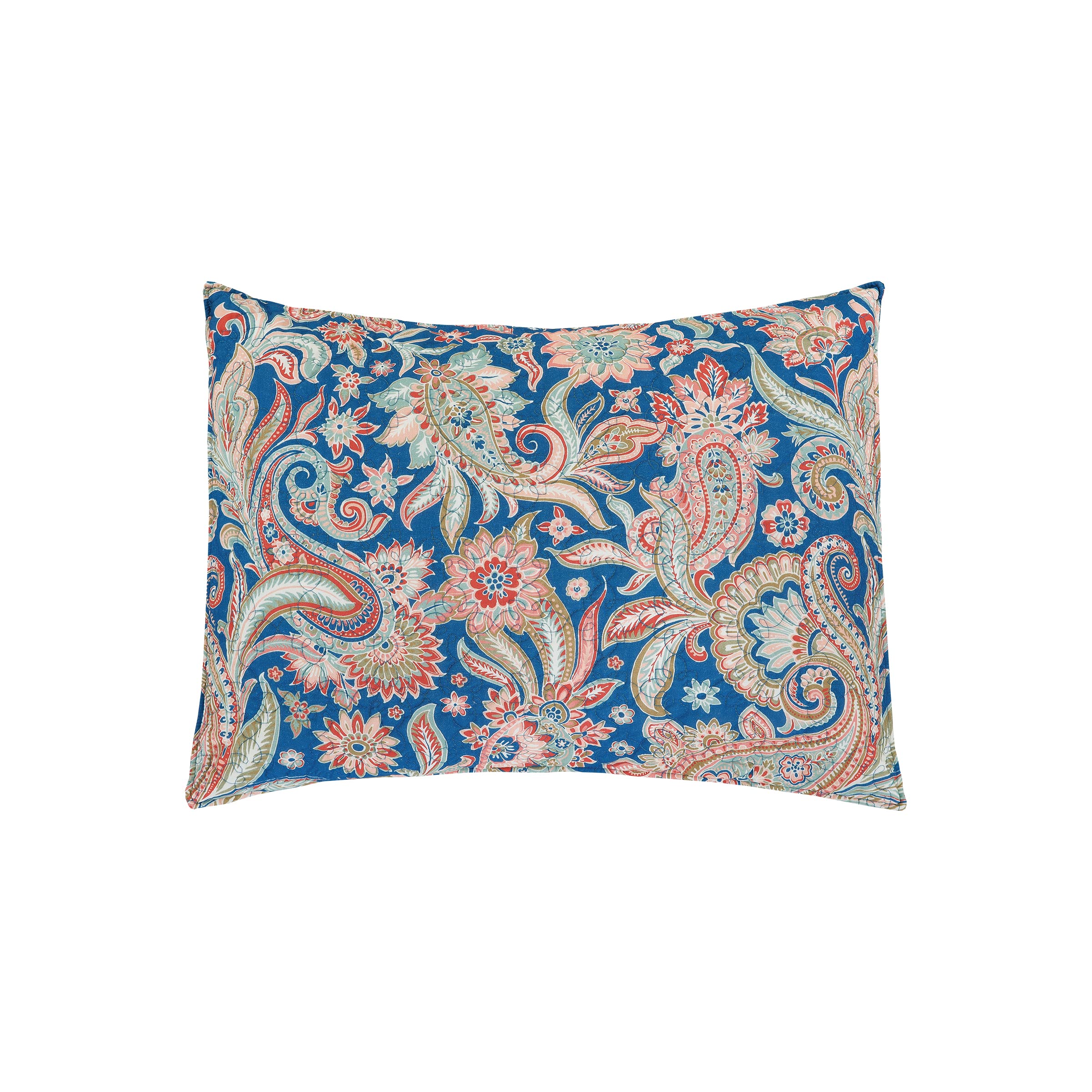 C&F Home Marla Paisley Stripes Damask Twin Quilt Set - 2 Piece Reversible Cotton Bedding Set, Machine Washable, Blue - Perfect for Kids' Rooms, Guest Bedrooms & Cozy Dorm Decor