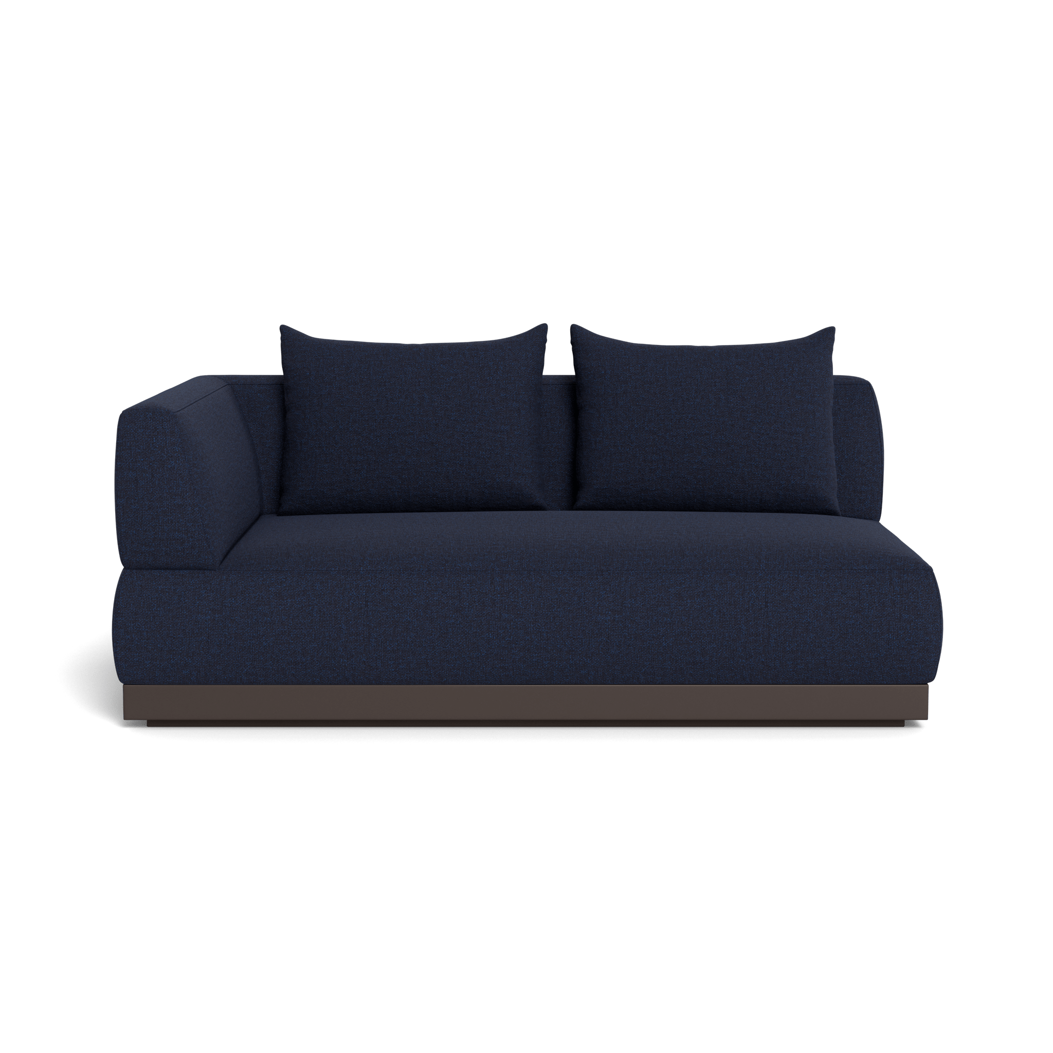 Amalfi 2-Seat Sofa with Left Arm - Modern Living Room Furniture for Small Spaces | Perfect for Apartments, Condos & Cozy Home Decor