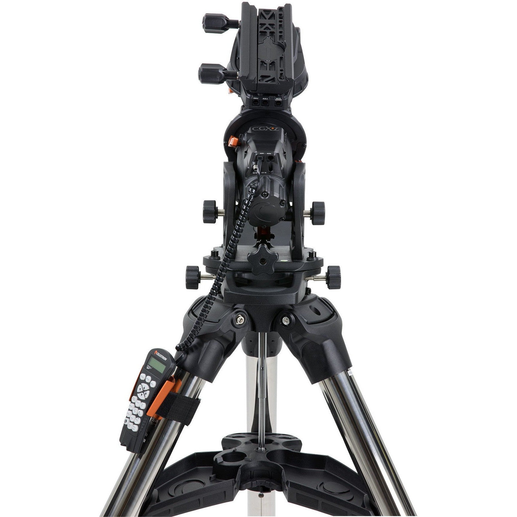 CGX-L Equatorial Mount and Tripod for Astrophotography - Premium Telescope Mount with Heavy-Duty Tripod for Stargazing, Celestial Photography, and Astronomy Enthusiasts
