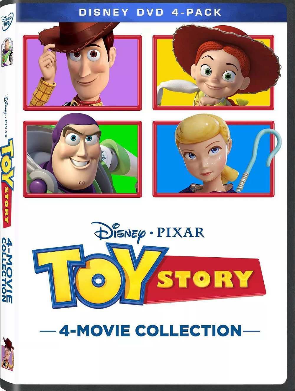 Toy Story 1-4 DVD Collection - Complete Animated Movie Series for Kids & Families | Perfect for Movie Nights, Birthday Gifts & Disney Fans