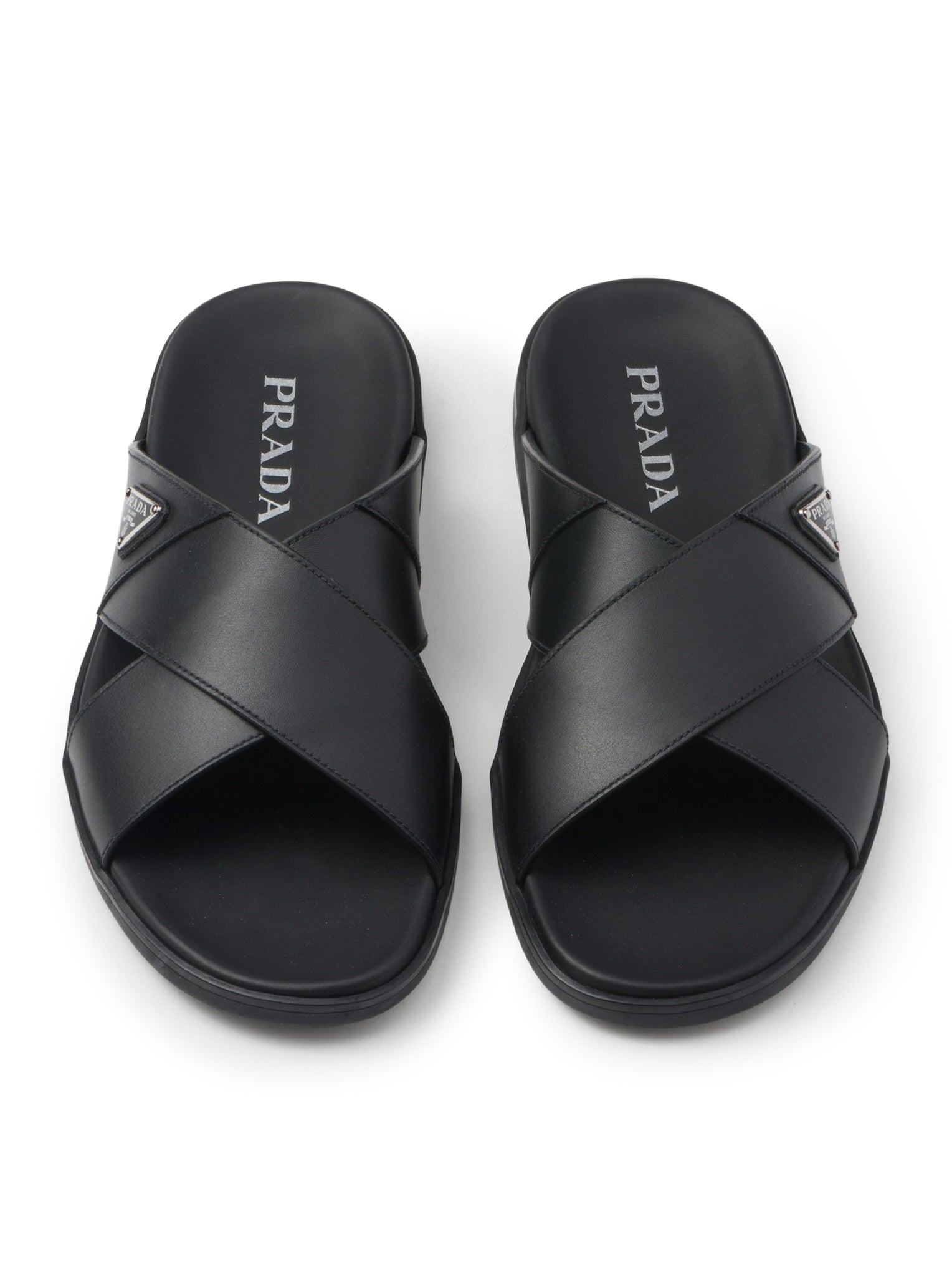 Stylish Crossed Leather Sandals for Women - Comfortable & Fashionable Summer Footwear for Beach, Travel, and Casual Outings