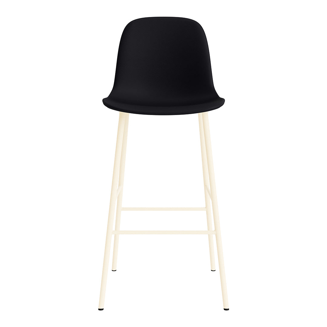 Modern Form Bar Chair - Fully Upholstered Counter Stool with Comfortable Seat - Perfect for Kitchen Islands, Breakfast Bars & Home Bars