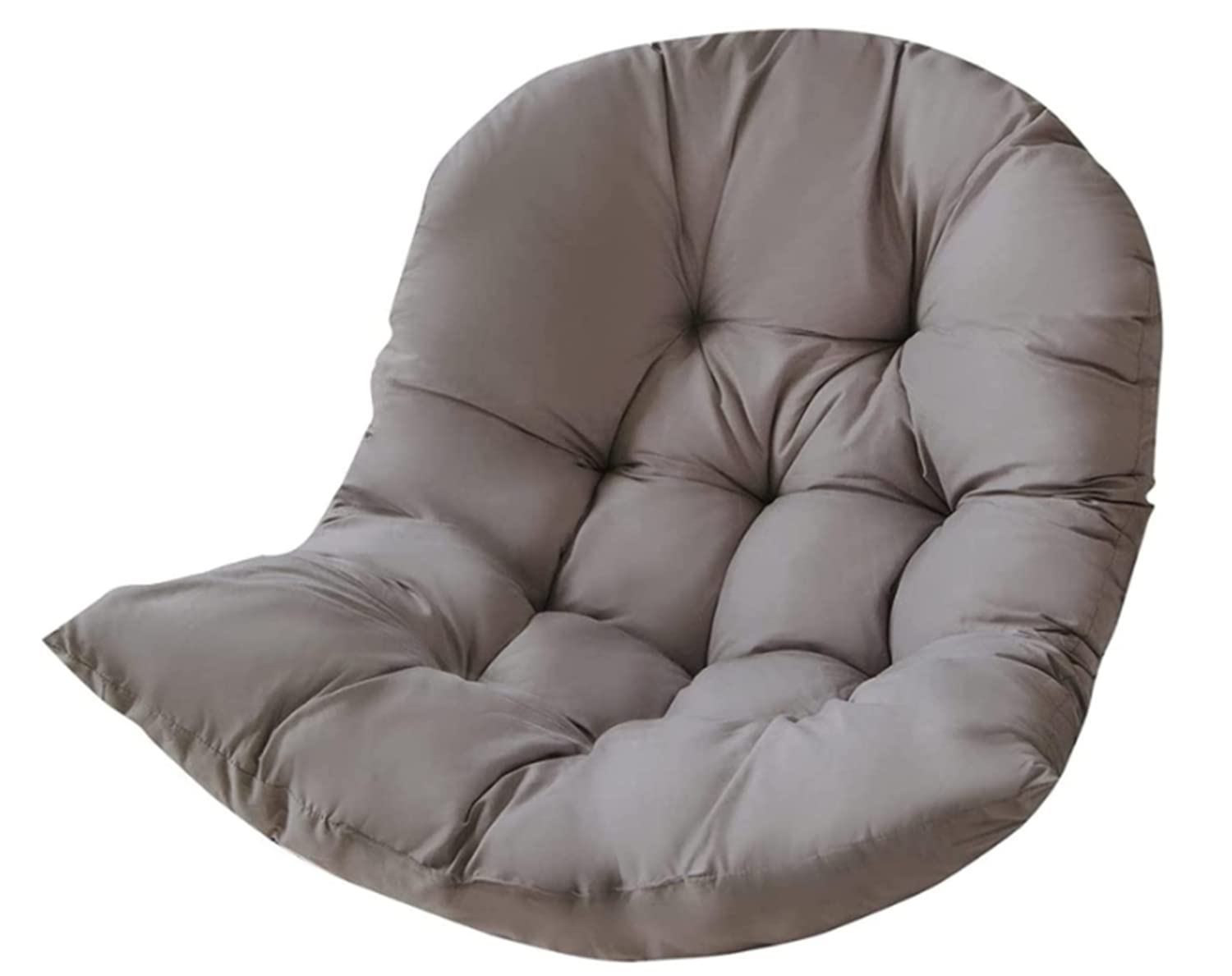 Comfy Hammock Swing Chair Cushion - Soft Hanging Basket Seat Pillow & Egg Chair Back Cushion Pad - Indoor/Outdoor Garden, Patio, Office Relaxation - Perfect for Reading Nooks, Porch Swings & Backyard Lounging