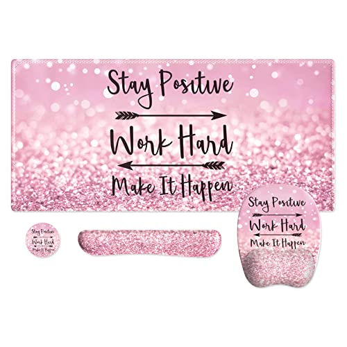 A Stay Positive Pink