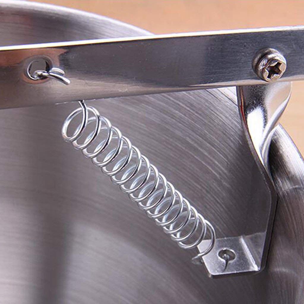Premium Stainless Steel Piston Funnel - Kitchen Baking Tool for Sauce, Cream & Batter Dispensing | Perfect for Funnel Cakes, Pancakes, Desserts & DIY Cake Decorating | Durable Bakery Accessory for Home & Professional Use