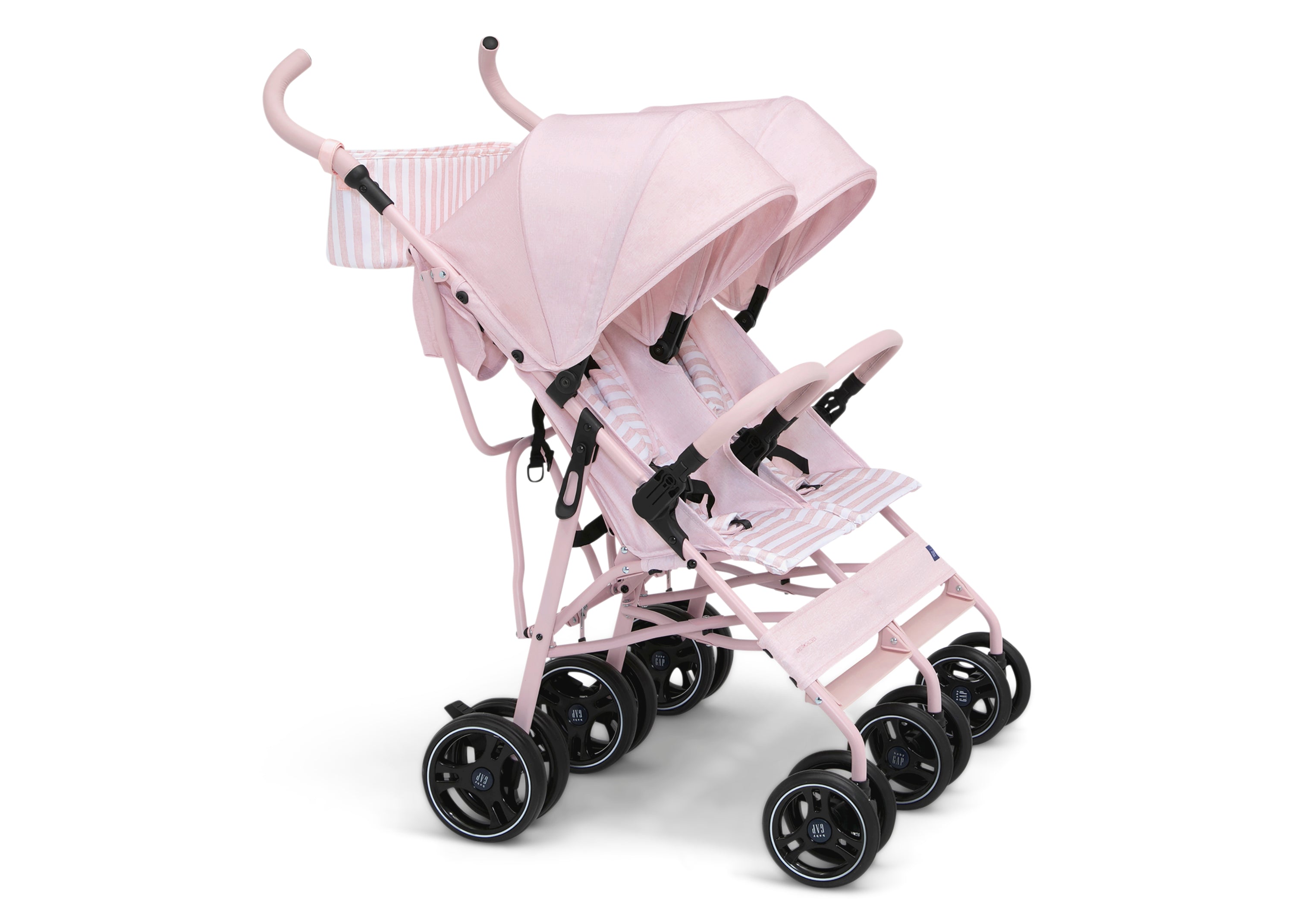 BabyGap Classic Parent Organizer for Double Stroller - Convenient Storage for Diapers, Bottles & Essentials - Perfect for Shopping, Travel & Family Outings