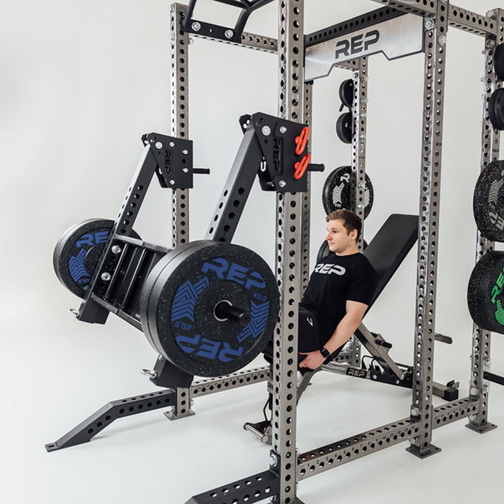 REP Fitness Utility Seat - Adjustable Weight Bench for Home Gym, Strength Training & Workouts - Perfect for Squats, Dumbbell Press & Full-Body Exercises