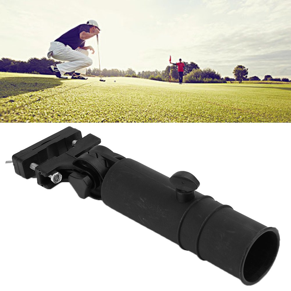VGEBY Golf Cart Umbrella Holder - Adjustable Universal Umbrella Mount for Golf Push Carts, Wheelchairs & Mobility Scooters | Weatherproof Golf Accessories for Rain & Sun Protection on the Course