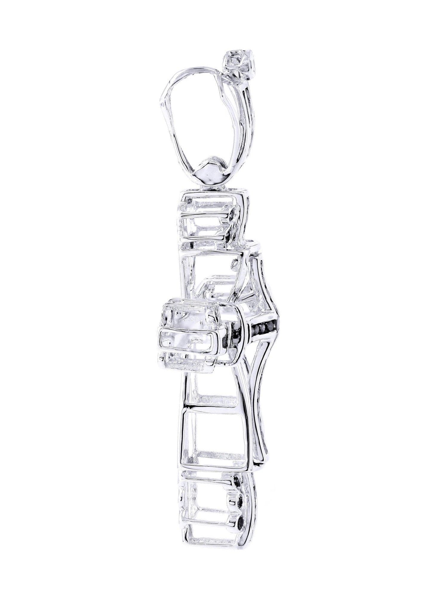 0.73 Carat Diamond Cross Pendant Necklace - 6.25 Grams Solid Gold Jewelry for Women - Perfect for Weddings, Anniversaries & Religious Gifts