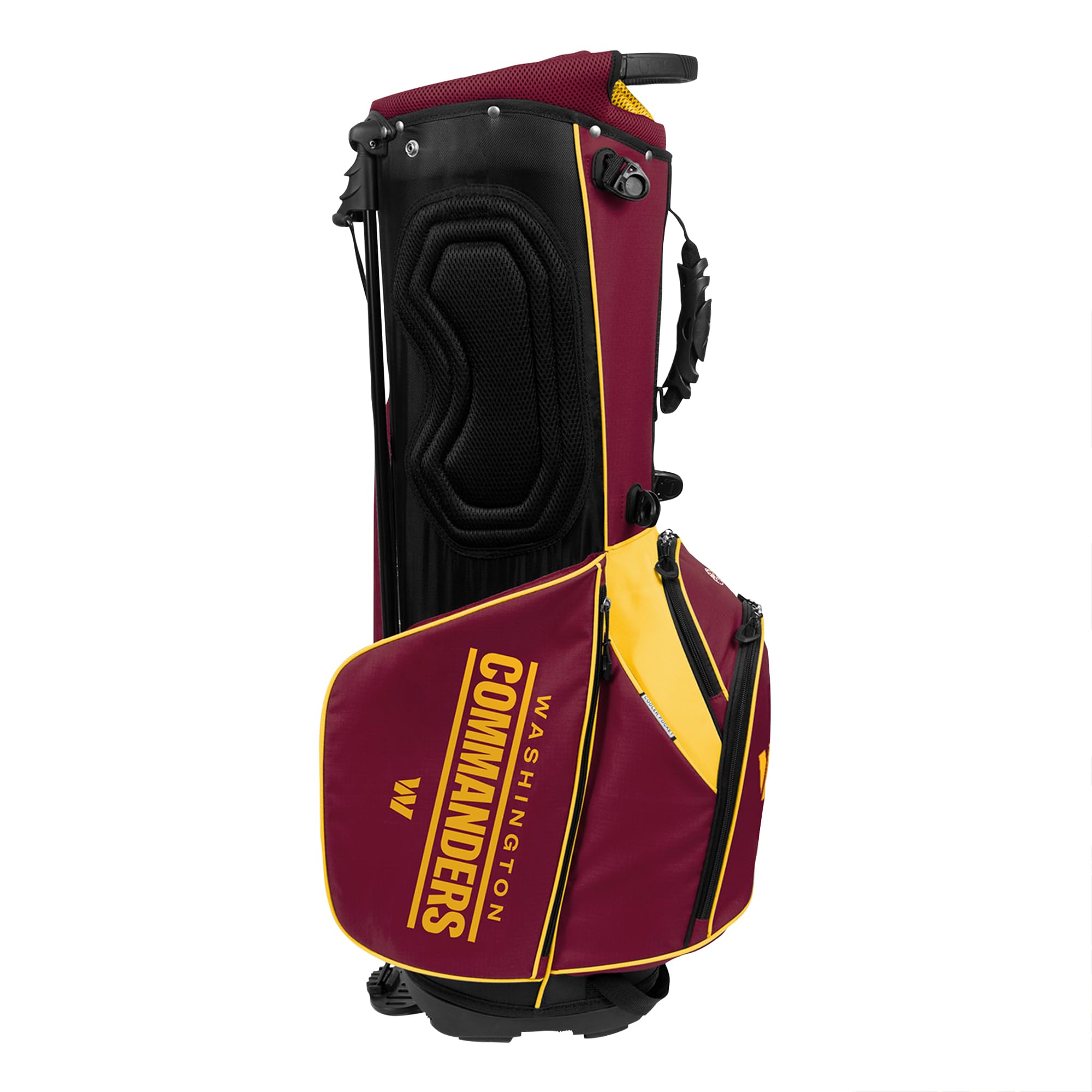 WinCraft NFL Caddie Carry Hybrid Golf Bag - Official Licensed Team Logo - Lightweight Stand Bag for Men & Women - Perfect for Course, Driving Range & Travel