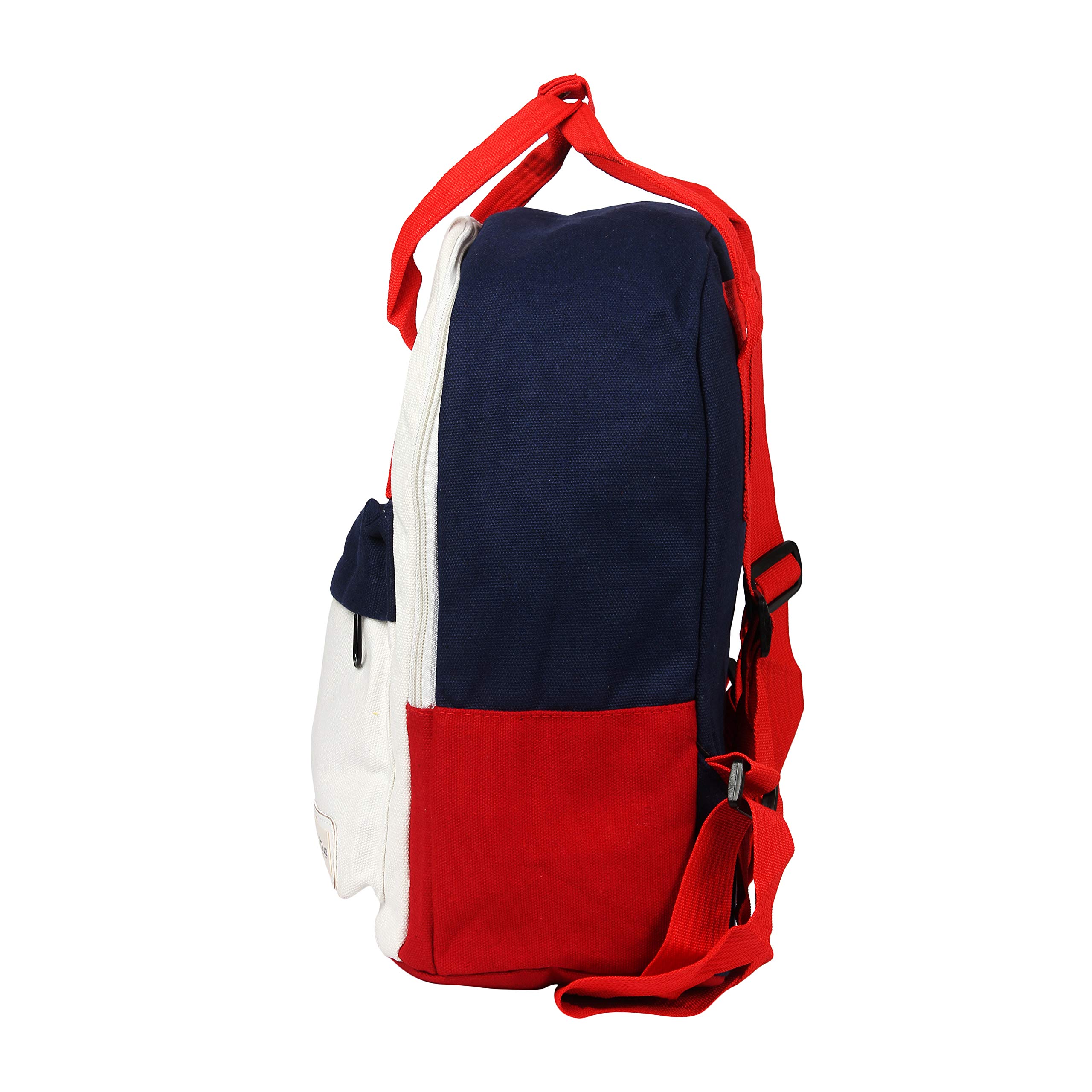 INSTABUYZ Lightweight Fabric Backpack for School, College & Office - Durable Unisex Bookbag for Boys & Girls - Perfect for Daily Use, Travel & Outdoor Activities