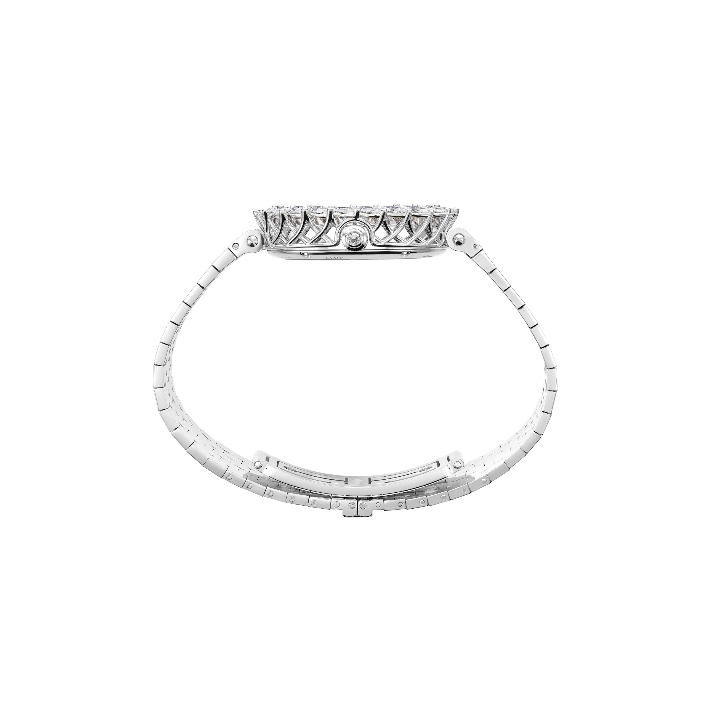 Chopard L'Heure Du Diamant 18k White Gold Diamond Ladies Watch - Luxury Swiss Timepiece for Women, Elegant Dress Watch for Special Occasions & Gifts