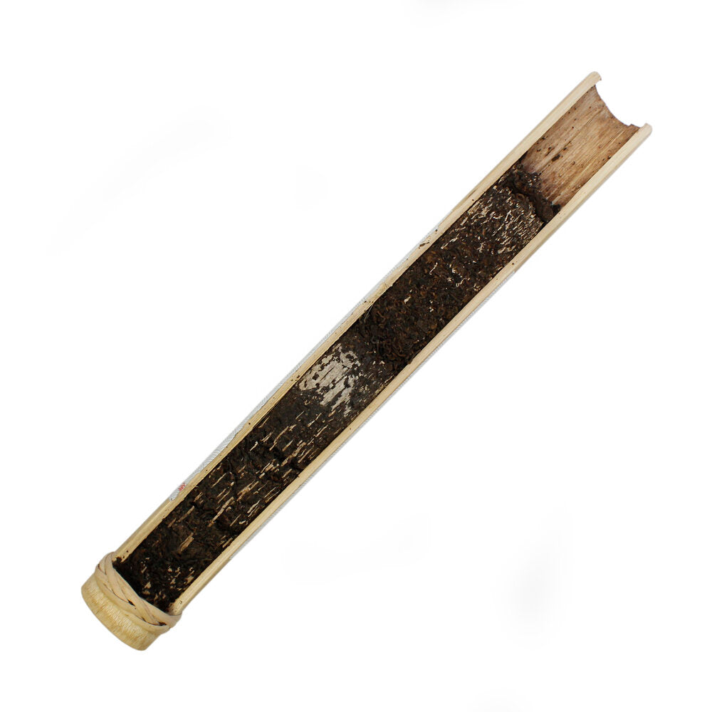 2017 Shu Pu-erh Tea in Bamboo Stick - 200g Horse Brand (Wholesale) | Premium Aged Tea for Tea Lovers & Gifts