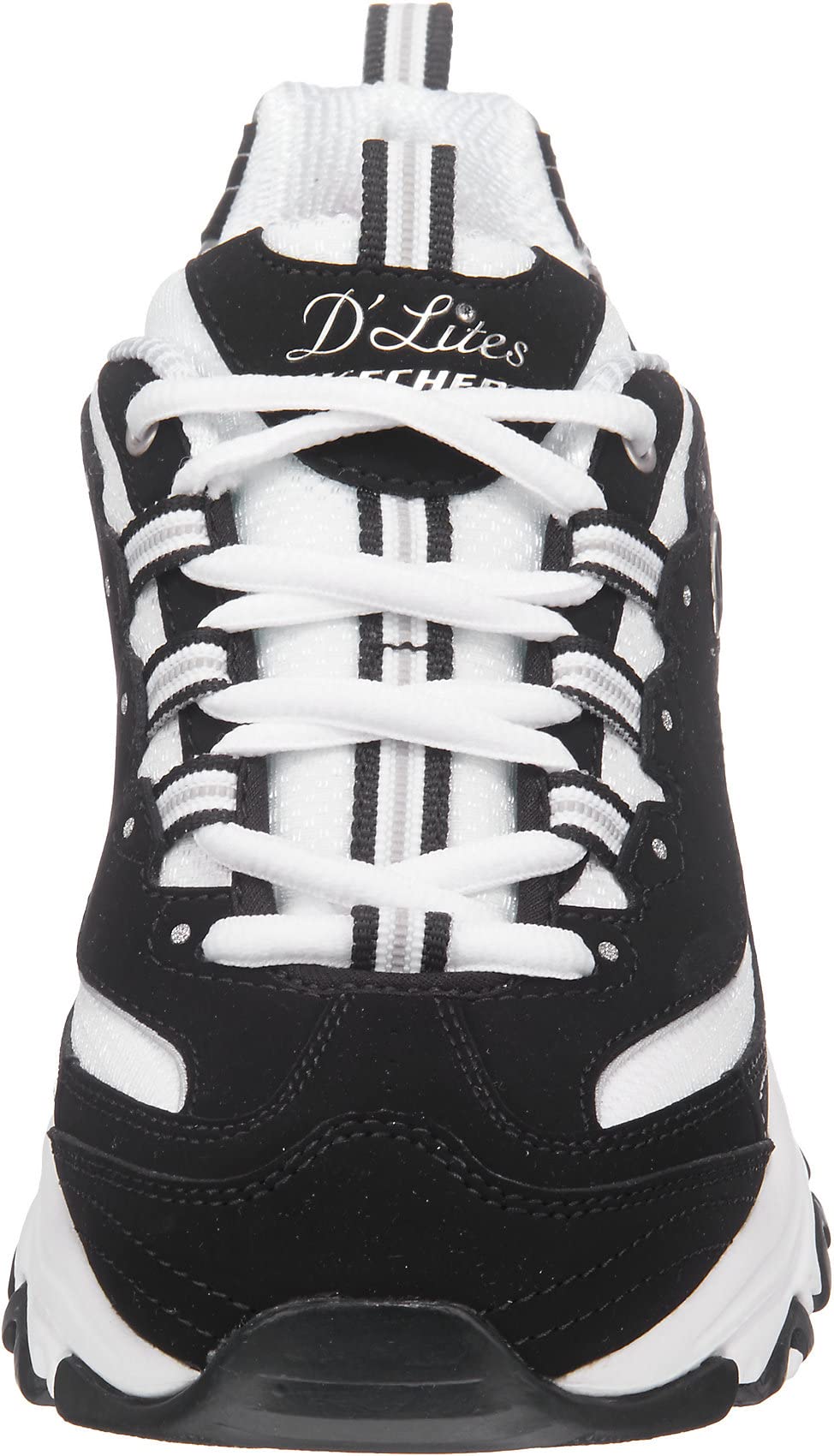 Skechers Women's D'Lites Biggest Fan Sneaker - Comfortable Walking Shoes for Women with Memory Foam - Perfect for Gym, Running, Travel & Everyday Wear
