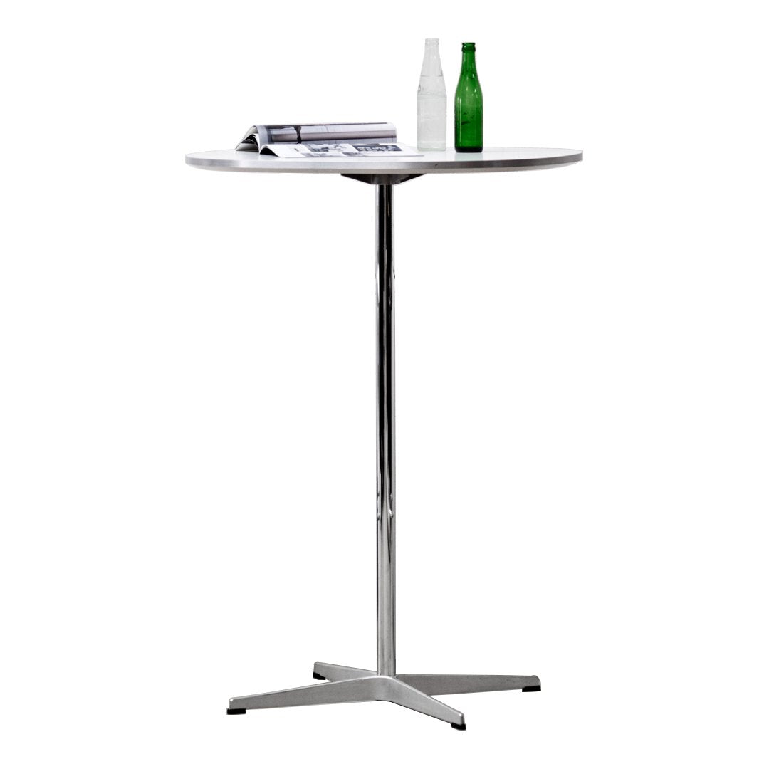 Round Bar Table - Modern & Stylish Counter Height Table for Kitchen, Dining Room, or Outdoor Patio - Perfect for Entertaining & Small Spaces