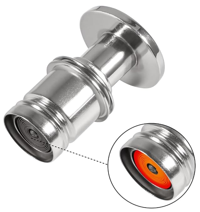 Premium Aluminum Alloy Push Button Car Cigarette Lighter Plug - 12V Standard Replacement for Most Vehicles | Durable Eject Function | Perfect for Road Trips, Camping & Emergency Power Needs