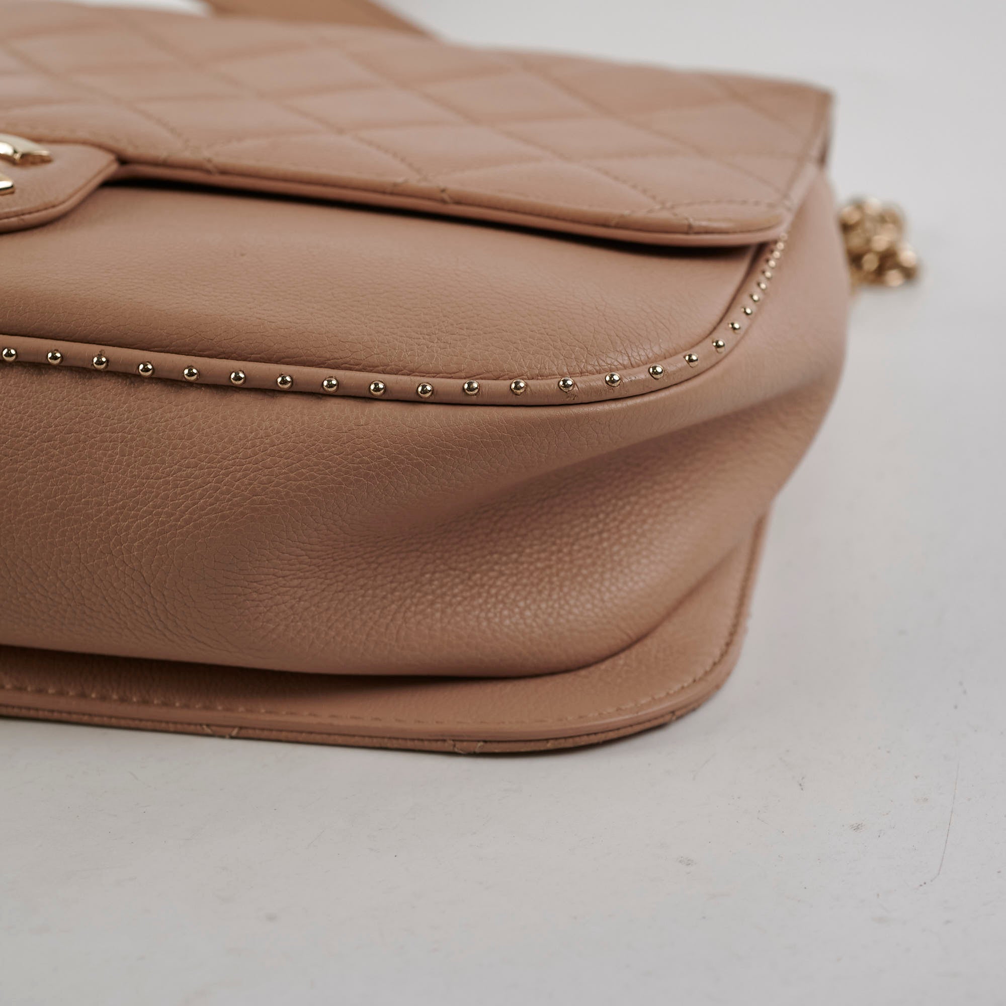 Chanel Caviar Leather Seasonal Flap Bag Beige 24 Series - Luxury Designer Handbag for Women, Perfect for Parties, Events & Everyday Use