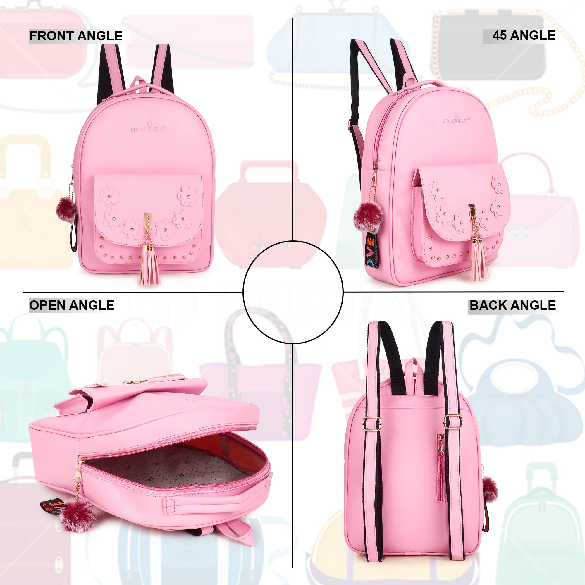 Stylish Women's College Backpack for Travel & Office Use