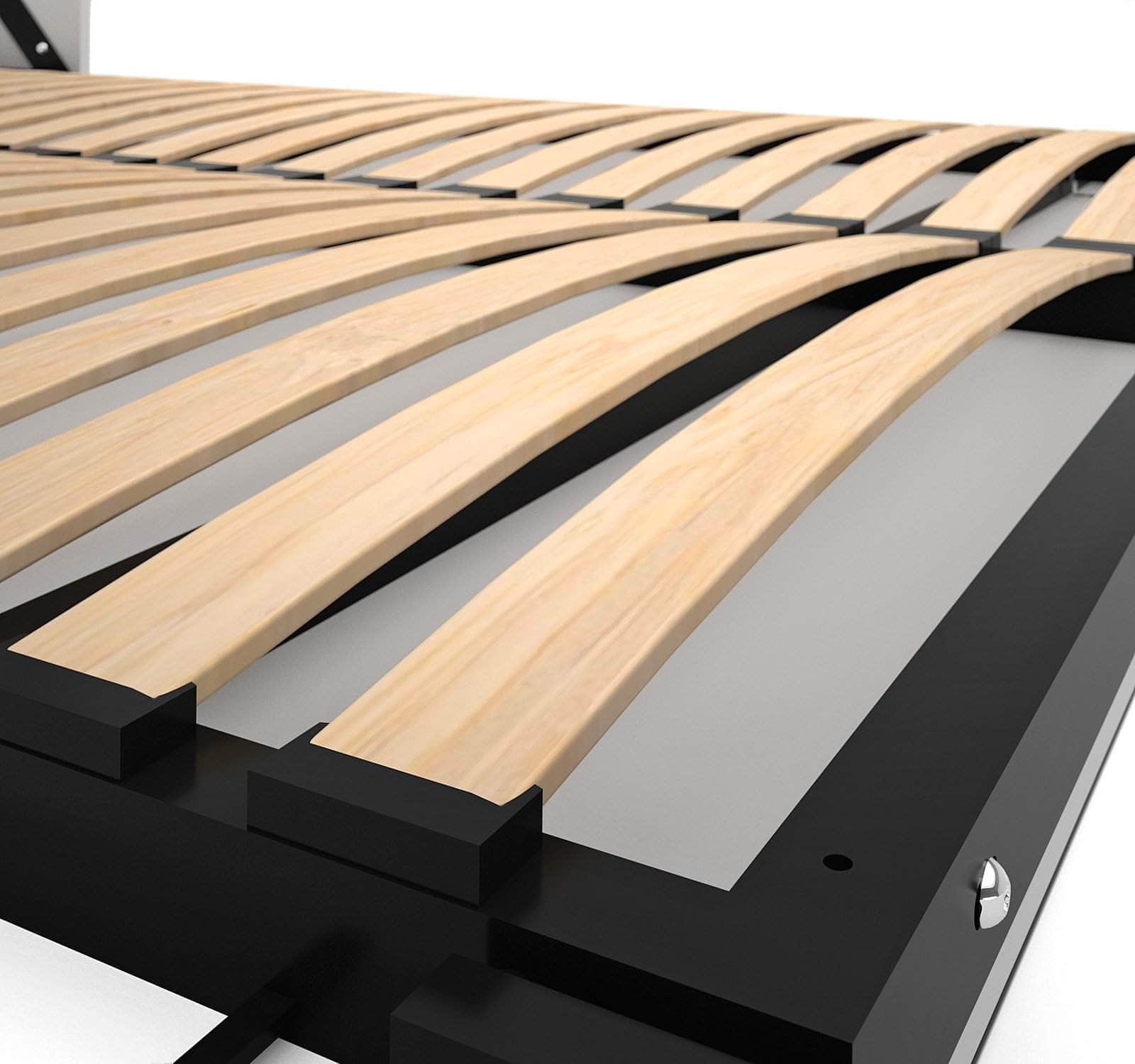 Space-Saving Full Murphy Wall Bed with Built-in Storage Drawers (95