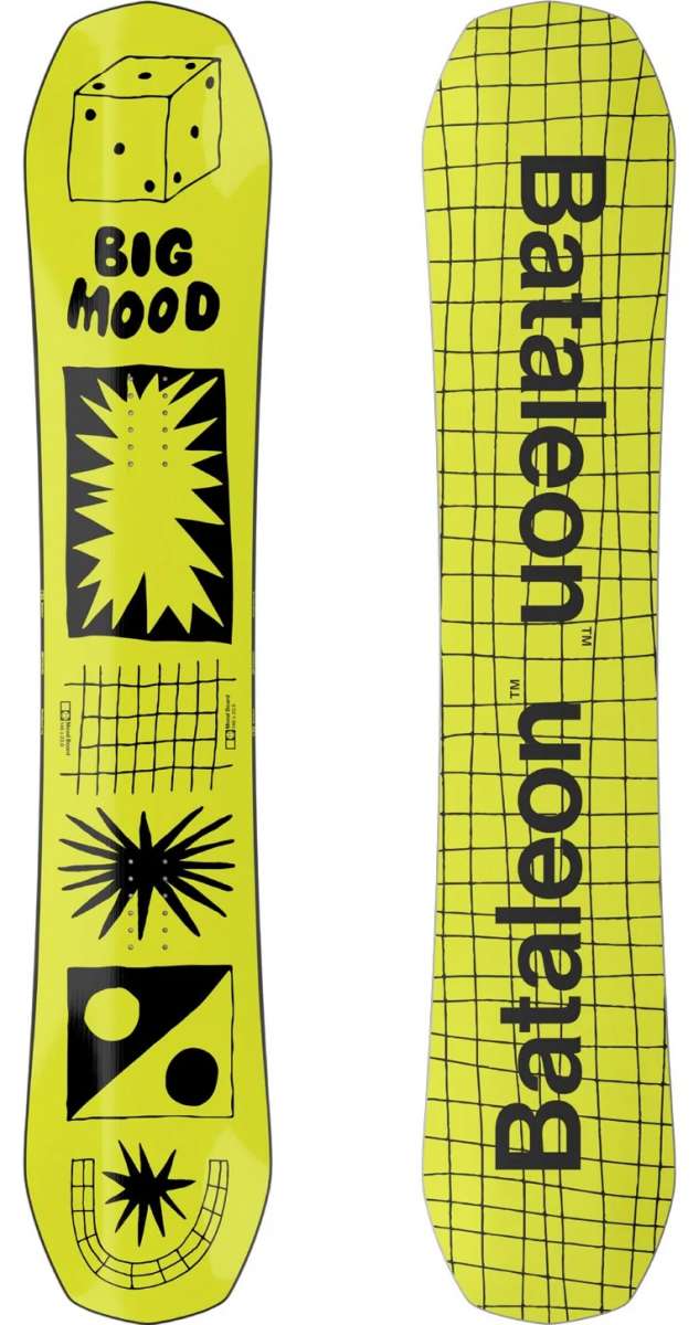 Bataleon Women's Moodboard Snowboard 2024 - All-Mountain Freestyle Snowboard for Women | Perfect for Park, Powder & Groomed Runs