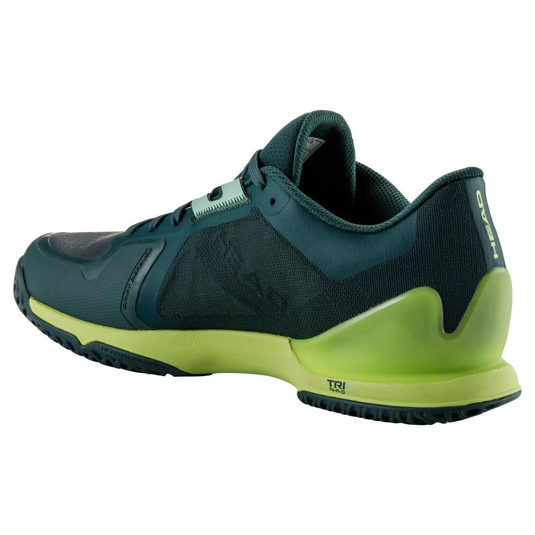 Head Sprint Pro 3.5 Men's Tennis Shoes - Lightweight Performance Court Shoes for Men - Green - Perfect for Competitive Play & Casual Wear