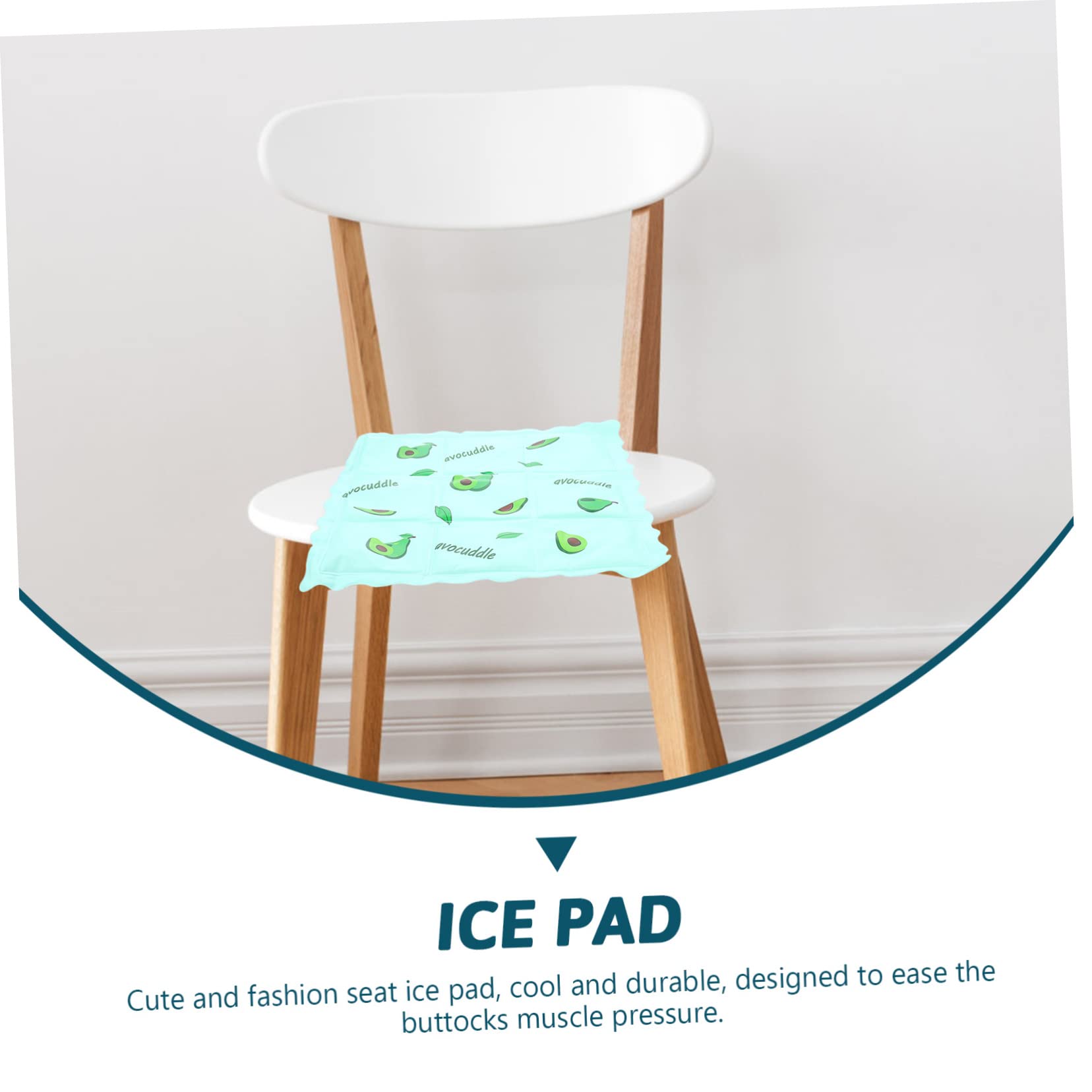 ULDIGI Cooling Seat Pad - Ice Gel Pet Car Seat Mat for Dogs & Cats - Summer Cooling Gel Pad with PVC Canopy Weights - Perfect for Hot Cars, Outdoor Travel & Home Use