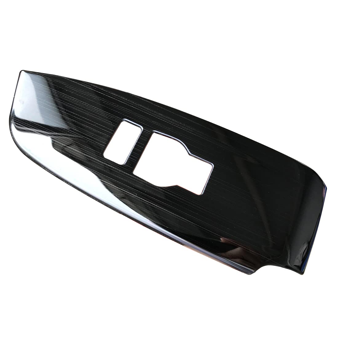 4-Piece Car Interior Door Window Control Panel Cover Trim Set - Brushed Black - Compatible with Honda Accord 2018-2022 Models - Upgrade Your Vehicle Interior - Perfect for Car Enthusiasts & DIY Auto Detailing