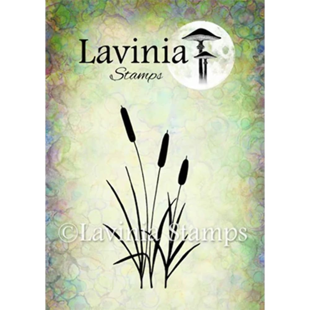 Lavinia Stamp - Bulrushes Reeds Rubber Stamp for Card Making, Scrapbooking & DIY Crafts | Perfect for Handmade Greeting Cards, Invitations & Paper Art Projects